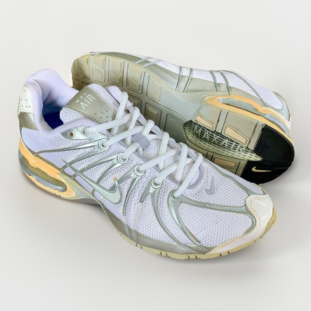 NIKE AIR MAX LTD Athletic Trainer Shoe US8.5 EUR40 25.5cm WHT/SILVER 316755-111